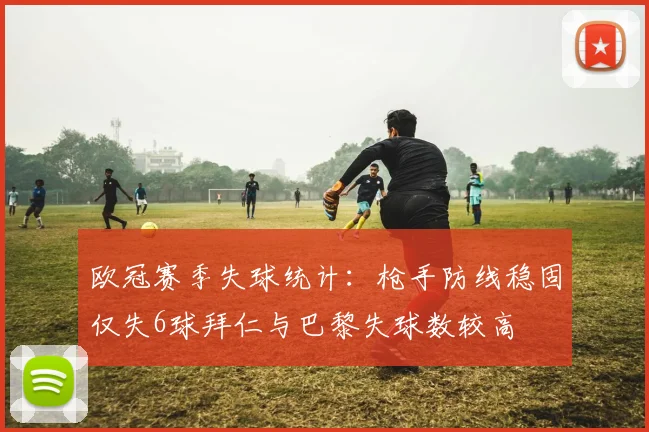 欧冠赛季失球统计：枪手防线稳固仅失6球拜仁与巴黎失球数较高